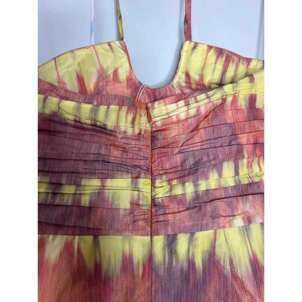 NWT Alexis Naim Dyed Halter-Neckline Open Back Minidress Desert Indigo Size: XS - Picture 6 of 10